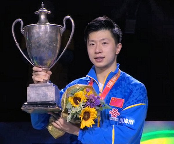 2015 World Championship Men's Singles Winner - MA Long