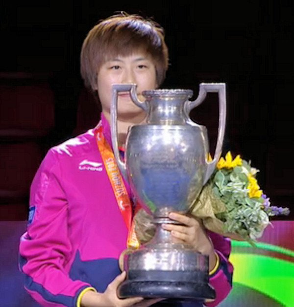 2015 World Championship Women's Singles Winner - Ding Ning