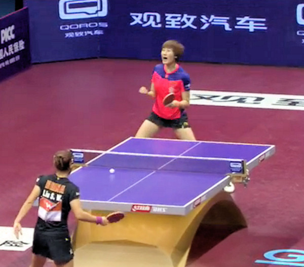2015 World Championship Women's Singles Winner - DING Ning