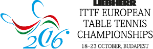 Logo for European Table Tennis Championships 2016