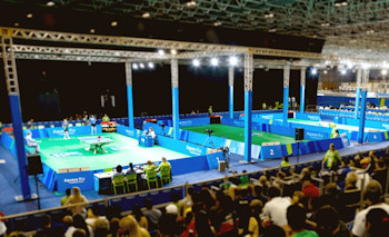 Riocentro Pavilion 3 will be venue for Rio 2016 Olympic Games Table Tennis competition