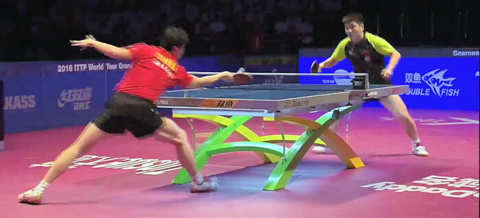 2016 ITTF World Tour Grand Finals - Ma Long and Fan Zhendong
