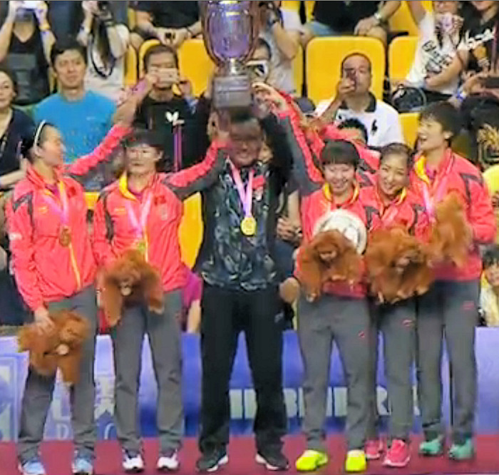 2016 World Team Championships - China - Gold Medallists
