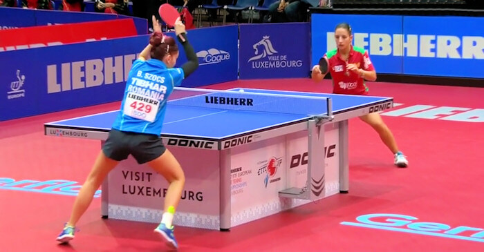 Bernadette Szocs beats Leila Oliveira to secure the victory for Romania