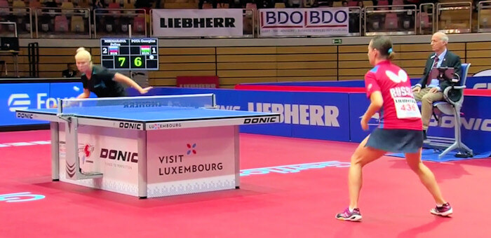 Polina Mikhailova beats Georgina Pota to secure the victory for Russia