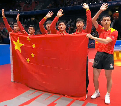 Chinese players dominate