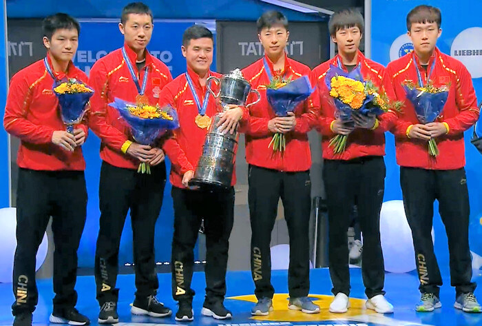 2018 World Team Championships - China - Gold Medallists