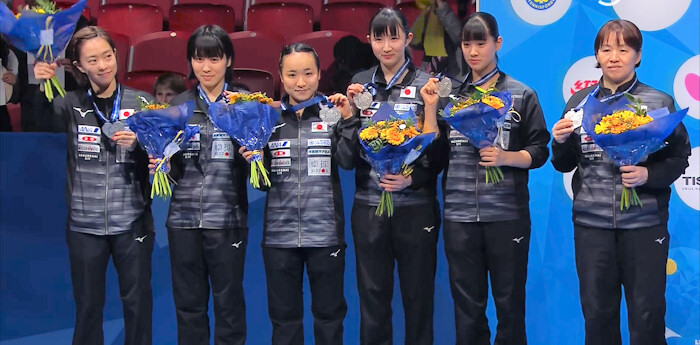 2018 World Team Championships - Japan - Silver Medallists