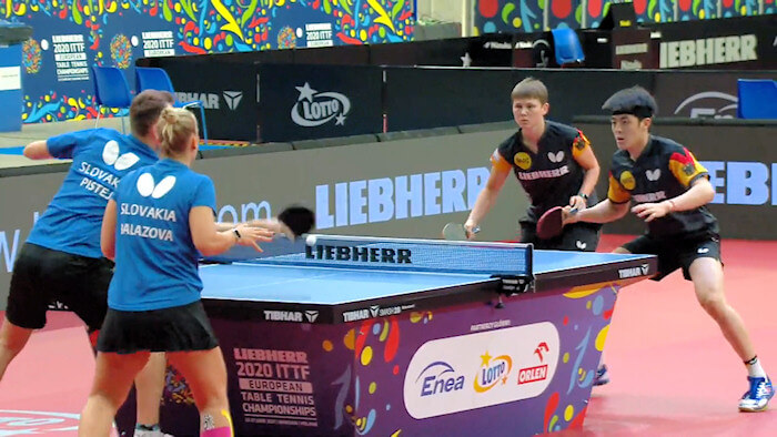 2020 European Championships Mixed Doubles Final