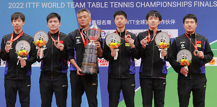 2022 World Team Championships - China - Gold Medallists