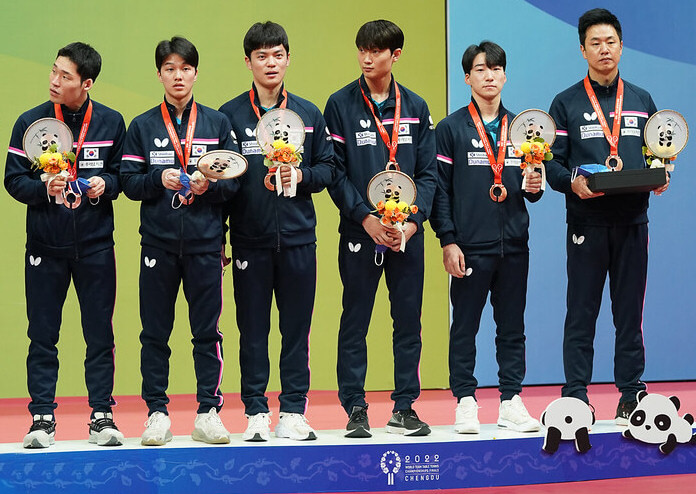 2022 World Team Championships - South Korea - Bronze Medallists
