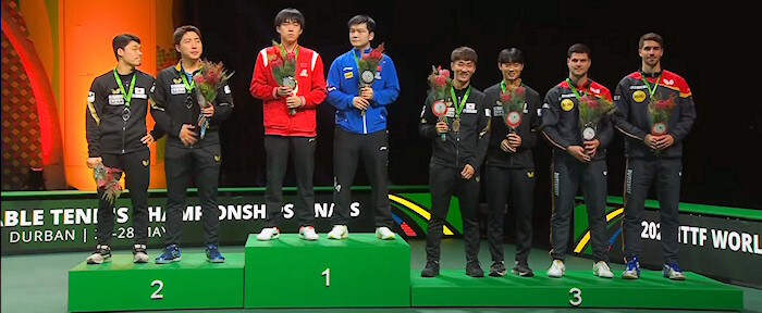 Men's Doubles Medallists 2023
