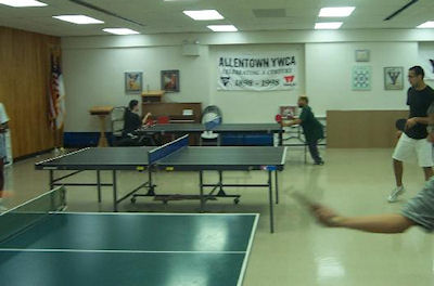 Allentown and Lehigh Valley area Table Tennis Club