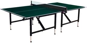 Table tennis tables with adjustable legs