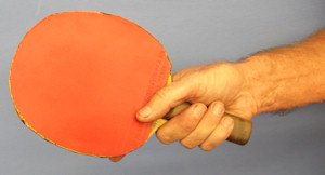 forehand table tennis grip