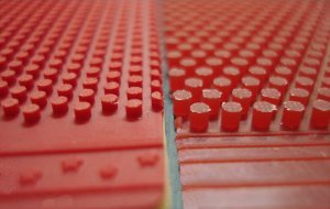Pimples out rubbers - short pimples and long pimples