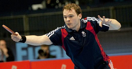 Paul Drinkhall Team GB Table Tennis