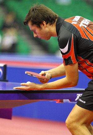 Starting the serve