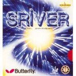 Butterfly table tennis - Sriver rubber