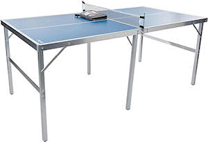 Portable table tennis table