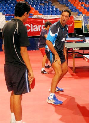 Table tennis coaching