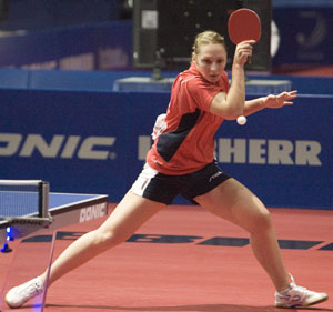 Good table tennis footwork