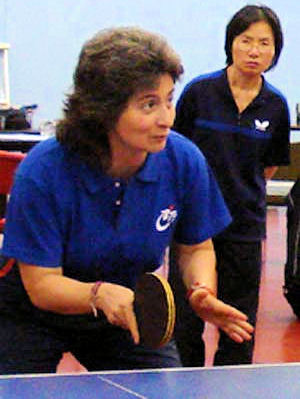 Table Tennis Ready Position