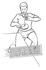 table tennis serve