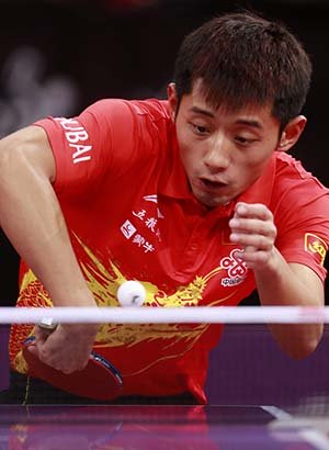 Table tennis technique - spin