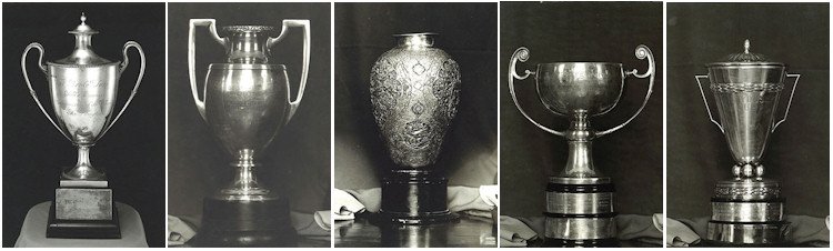 World Championship trophies
