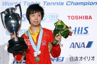 Zhang Yining - 2009 World Champion
